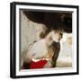 Lady in Red-Elena Ilku-Framed Giclee Print