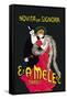 Lady in Red-Leonetto Cappiello-Framed Stretched Canvas