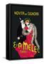 Lady in Red-Leonetto Cappiello-Framed Stretched Canvas