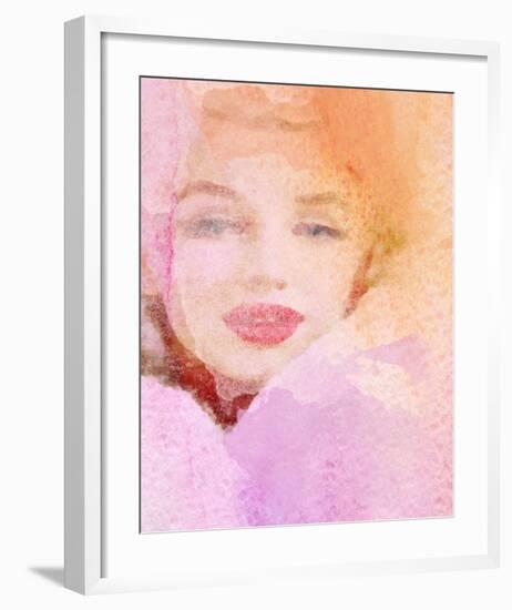 Lady In Rose Cloud-Irena Orlov-Framed Art Print