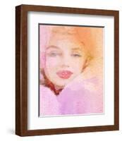 Lady In Rose Cloud-Irena Orlov-Framed Art Print