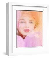 Lady In Rose Cloud-Irena Orlov-Framed Art Print