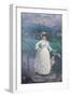 Lady in the Countryside, 1889 (Oil on Canvas)-Giacomo Grosso-Framed Giclee Print