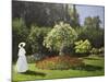 Lady in the Garden, 1867-Claude Monet-Mounted Giclee Print