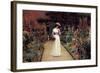 Lady in the Garden-Edmund Blair Leighton-Framed Art Print