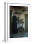 Lady in the Kitchen-Viggo Johansen-Framed Giclee Print