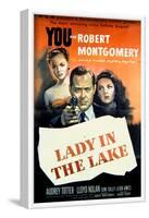 Lady in the Lake - Movie Poster Reproduction-null-Framed Photo