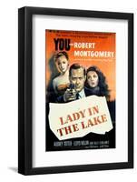 Lady in the Lake - Movie Poster Reproduction-null-Framed Photo