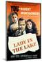 Lady in the Lake - Movie Poster Reproduction-null-Mounted Photo