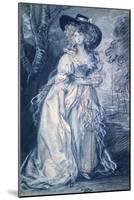 Lady in Trees-Thomas Gainsborough-Mounted Giclee Print