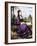 Lady in Violet, 1874-Pal Szinyei Merse-Framed Giclee Print