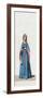 Lady-In-Waiting, Costume Design for Shakespeare's Play, Henry VIII, 19th Century-null-Framed Giclee Print