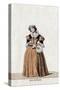 Lady-In-Waiting, Costume Design for Shakespeare's Play, Henry VIII, 19th Century-null-Stretched Canvas