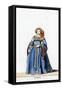 Lady-In-Waiting, Costume Design for Shakespeare's Play, Henry VIII, 19th Century-null-Framed Stretched Canvas