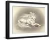 Lady in Waiting-Peggy Harris-Framed Giclee Print
