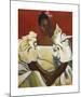 Lady in White Dress-Boscoe Holder-Mounted Premium Giclee Print