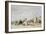 Lady in White on the Beach at Trouville-Eugène-Louis Boudin-Framed Giclee Print