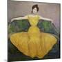 Lady in Yellow, 1889-Maximilian O Max Kurzweil-Mounted Giclee Print