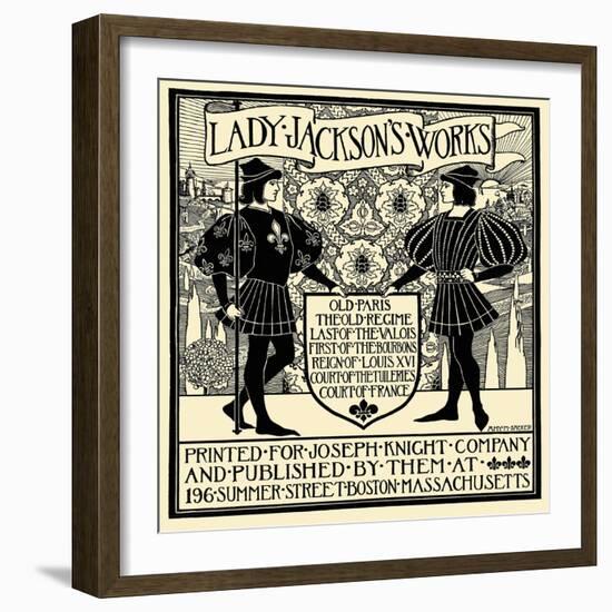 Lady Jackson's Works-Amy M. Sacker-Framed Art Print