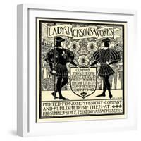 Lady Jackson's Works-Amy M. Sacker-Framed Art Print