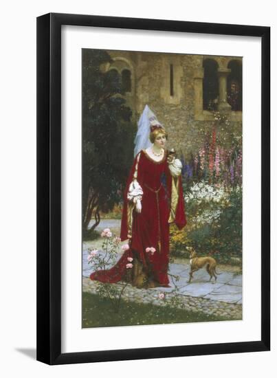 Lady Jane Beaufort and James I of Scotland-James Penrose-Framed Giclee Print