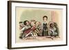 Lady Jane Dudley Pressed to Accept the Crown-Richard Doyle-Framed Giclee Print