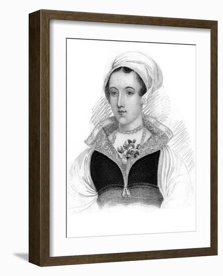 Lady Jane Grey, Great-Granddaughter of Henry VII of England-Jane, Lady Grey-Framed Giclee Print