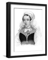 Lady Jane Grey, Great-Granddaughter of Henry VII of England-Jane, Lady Grey-Framed Giclee Print