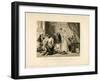 Lady Jane Grey's Reluctance to Accept the Crown-Herbert Bourne-Framed Giclee Print