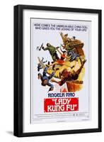 Lady Kung Fu (Aka He Qi Dao), 1972-null-Framed Art Print
