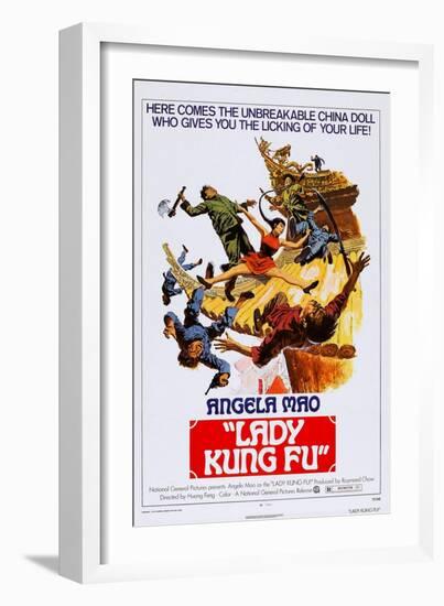 Lady Kung Fu (Aka He Qi Dao), 1972-null-Framed Art Print