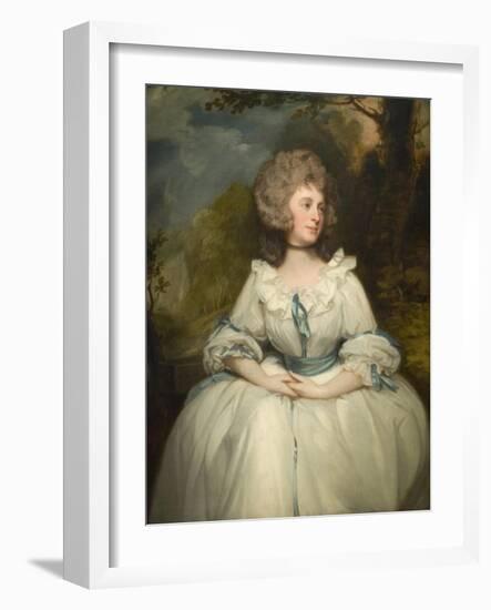 Lady Lemon-George Romney-Framed Art Print