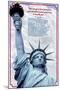 Lady Liberty-null-Mounted Standard Poster