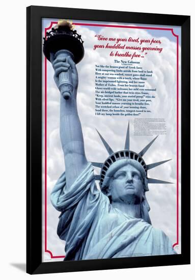 Lady Liberty-null-Framed Standard Poster