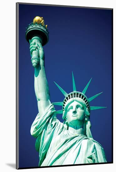 Lady Liberty-null-Mounted Art Print