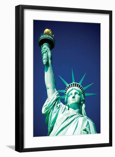 Lady Liberty-null-Framed Art Print