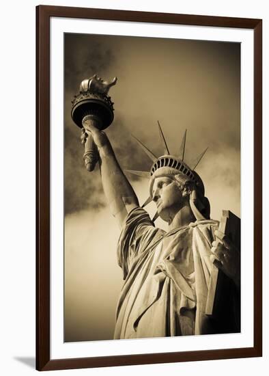 Lady Liberty-Alan Copson-Framed Giclee Print