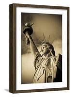 Lady Liberty-Alan Copson-Framed Giclee Print