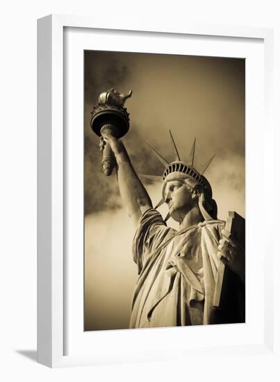 Lady Liberty-Alan Copson-Framed Giclee Print