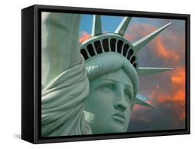 Lady Liberty-Philippe Sainte-Laudy-Framed Stretched Canvas