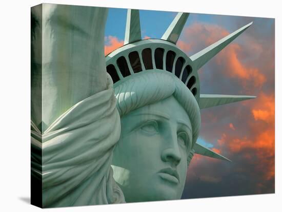 Lady Liberty-Philippe Sainte-Laudy-Stretched Canvas