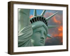 Lady Liberty-Philippe Sainte-Laudy-Framed Photographic Print