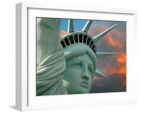 Lady Liberty-Philippe Sainte-Laudy-Framed Photographic Print