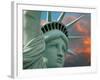 Lady Liberty-Philippe Sainte-Laudy-Framed Photographic Print