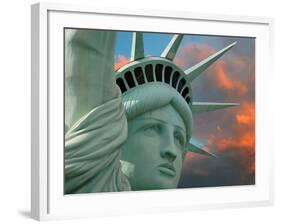 Lady Liberty-Philippe Sainte-Laudy-Framed Photographic Print