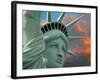 Lady Liberty-Philippe Sainte-Laudy-Framed Photographic Print