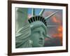 Lady Liberty-Philippe Sainte-Laudy-Framed Photographic Print