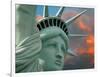 Lady Liberty-Philippe Sainte-Laudy-Framed Photographic Print