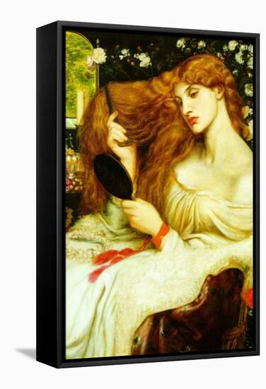 Lady Lilith-Dante Gabriel Rossetti-Framed Stretched Canvas