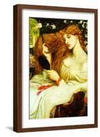 Lady Lilith-Dante Gabriel Rossetti-Framed Art Print